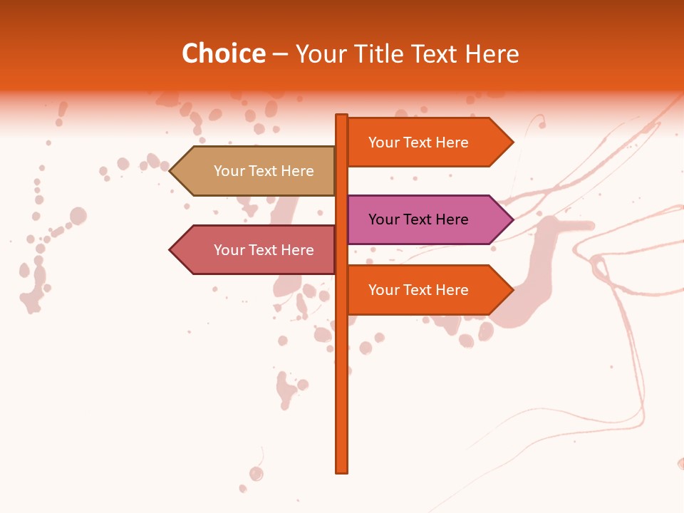 Spatter Horror Accident PowerPoint Template