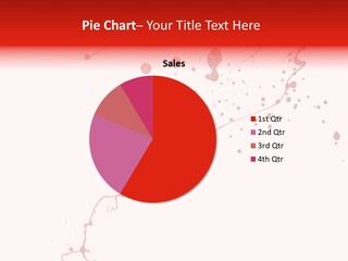 Murder Texture Bloodstain PowerPoint Template