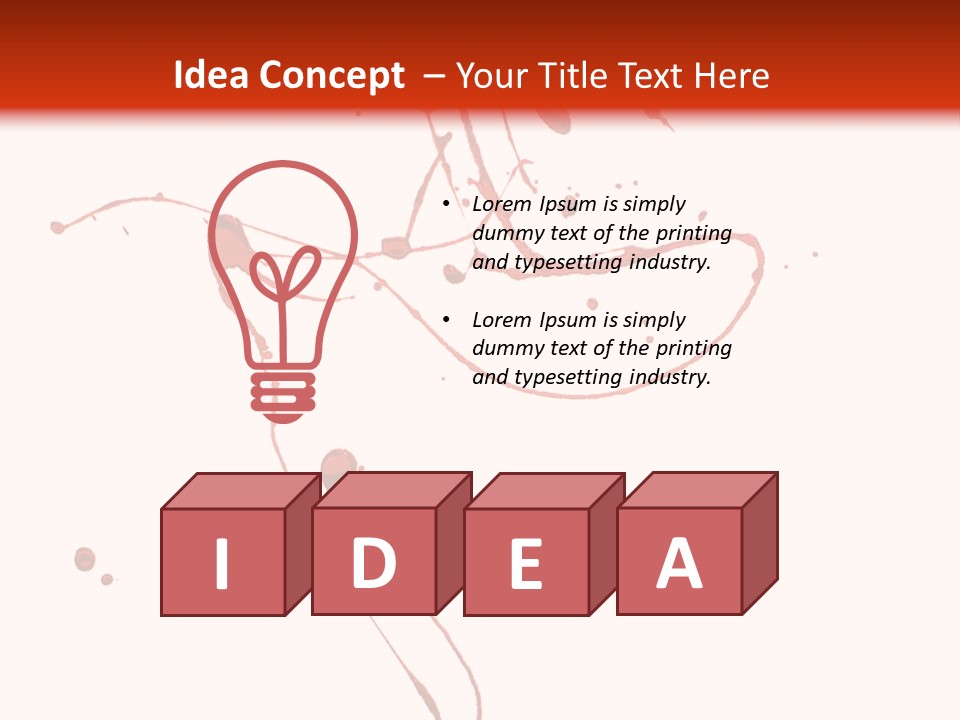 Pattern Danger Creative PowerPoint Template