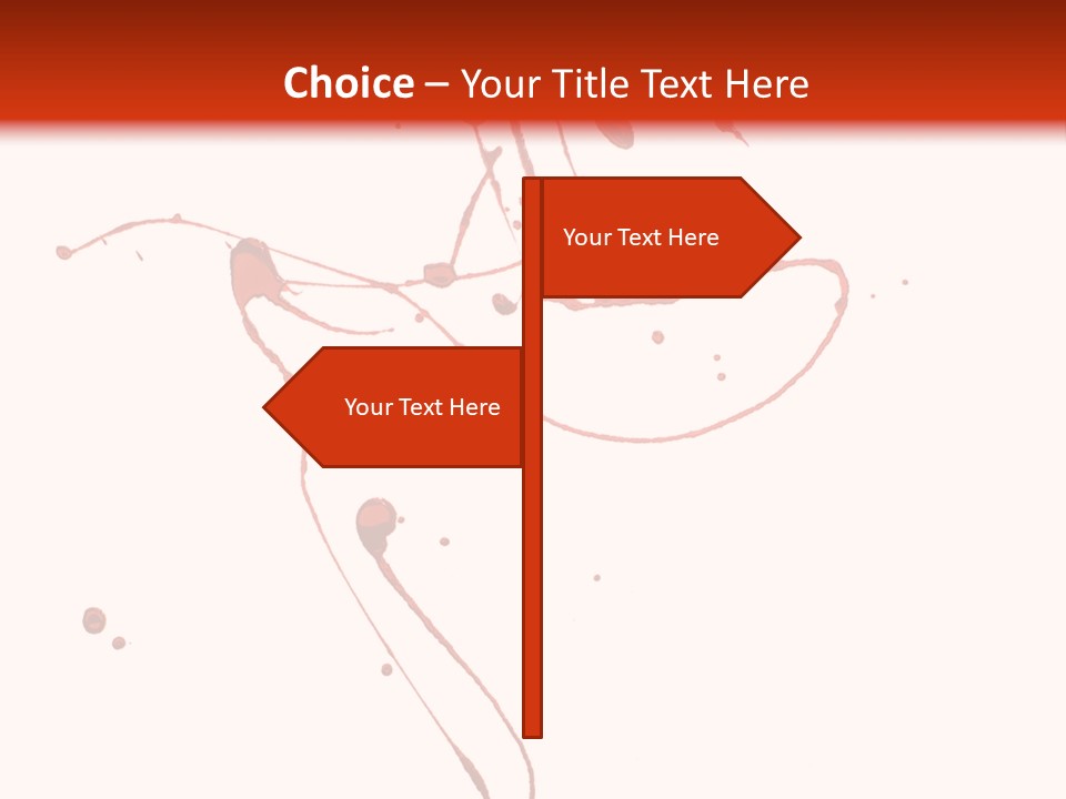 Pattern Danger Creative PowerPoint Template