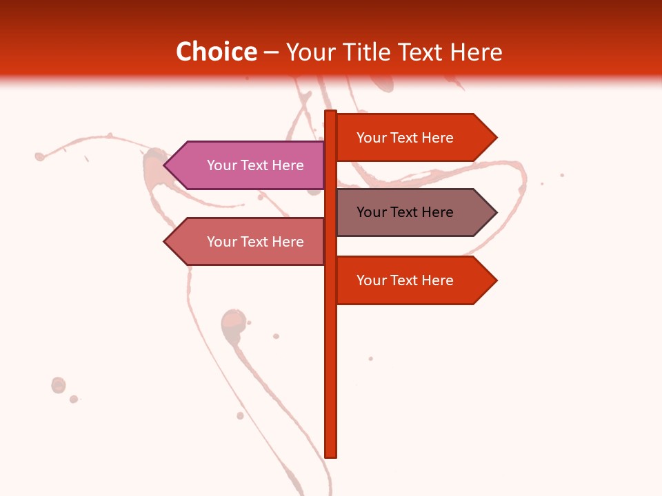 Pattern Danger Creative PowerPoint Template