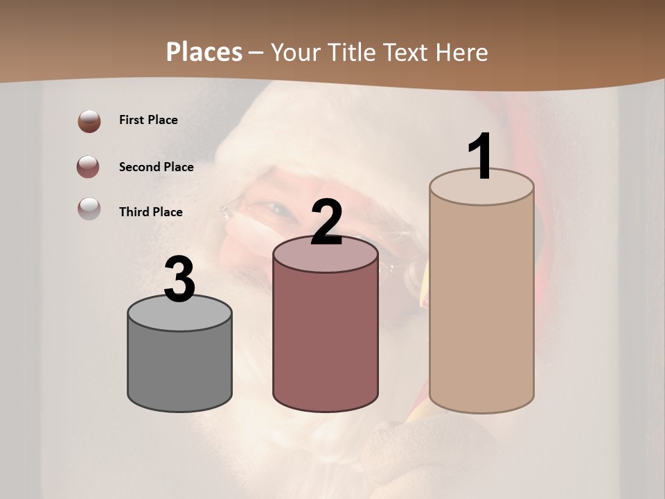 Male Occasion White PowerPoint Template