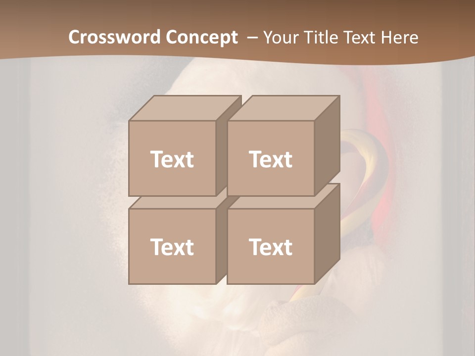 Male Occasion White PowerPoint Template