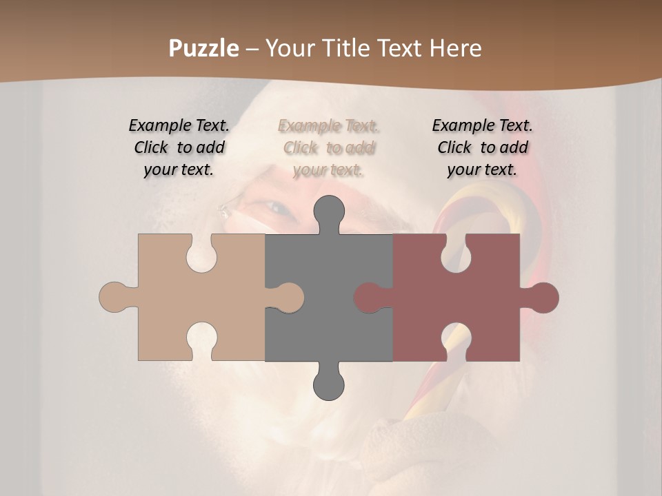 Male Occasion White PowerPoint Template