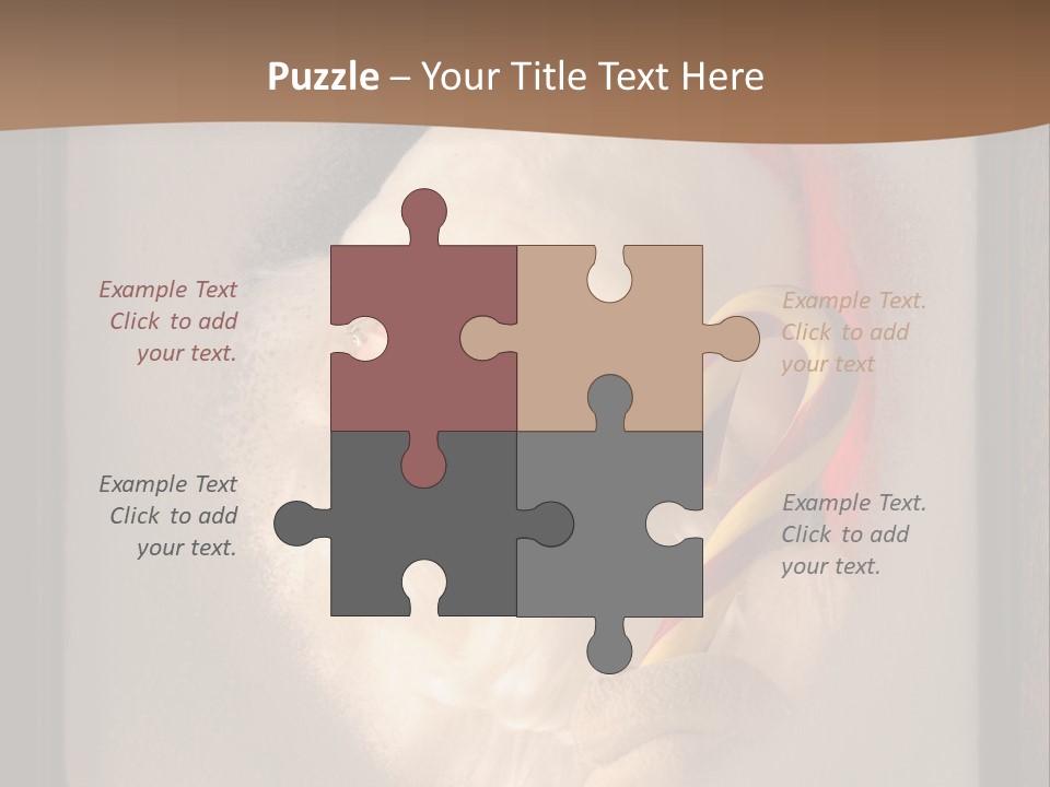 Male Occasion White PowerPoint Template