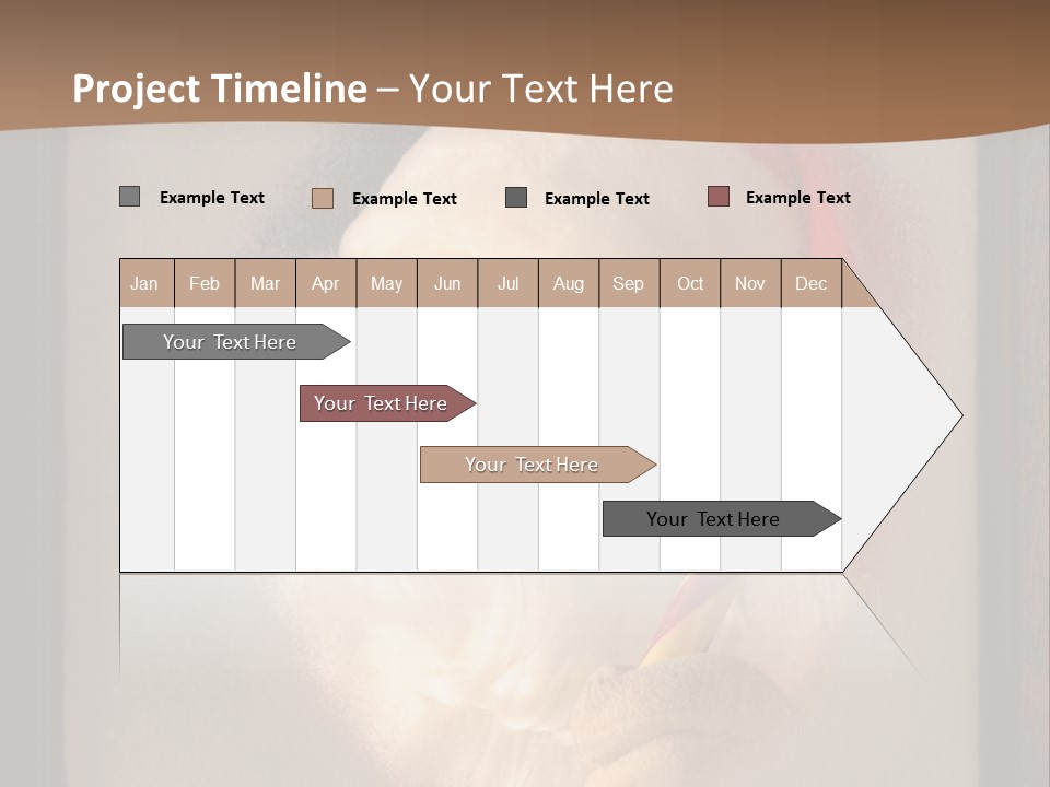 Male Occasion White PowerPoint Template