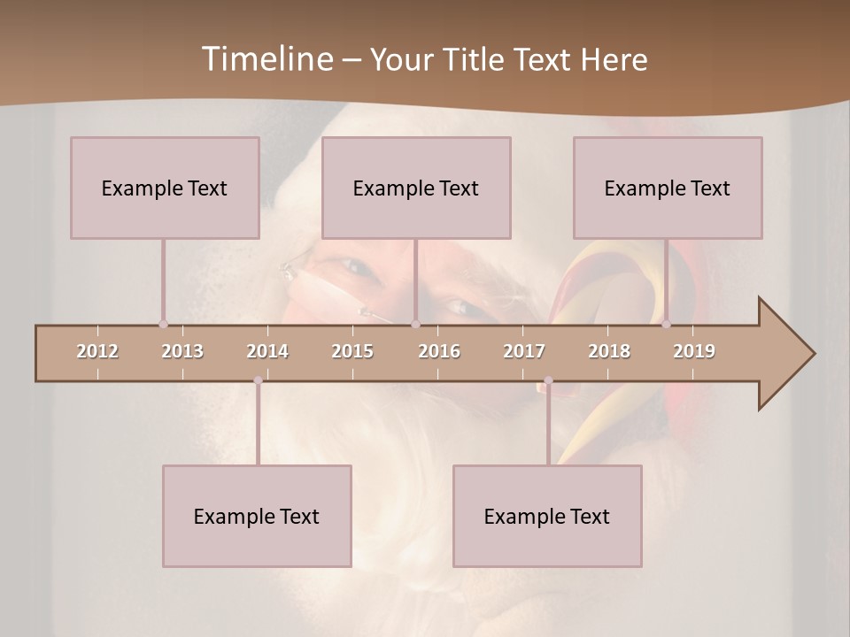 Male Occasion White PowerPoint Template