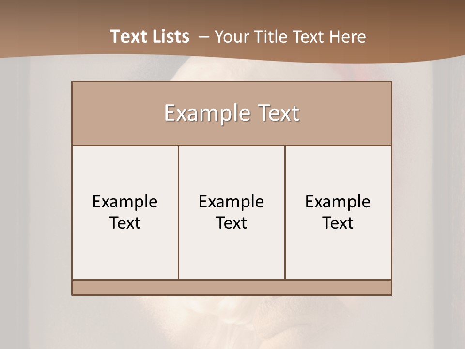 Male Occasion White PowerPoint Template