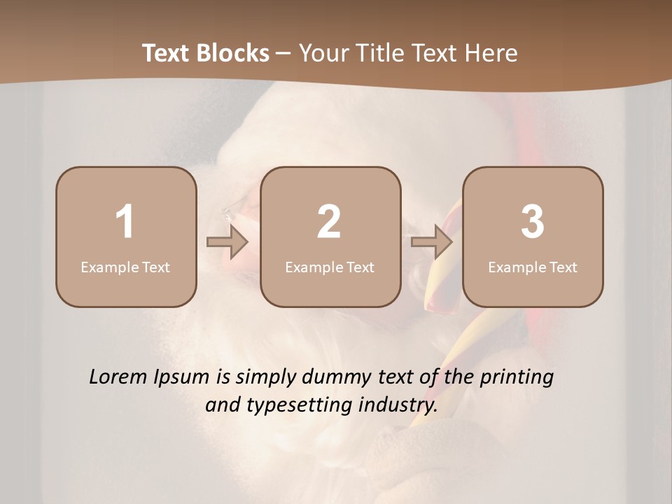 Male Occasion White PowerPoint Template