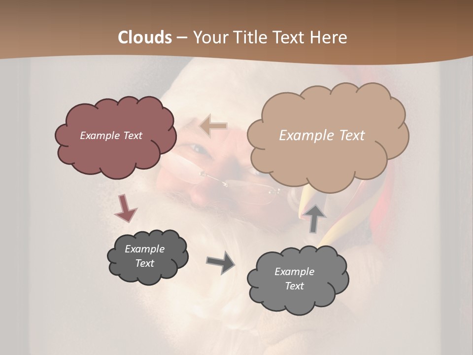 Male Occasion White PowerPoint Template