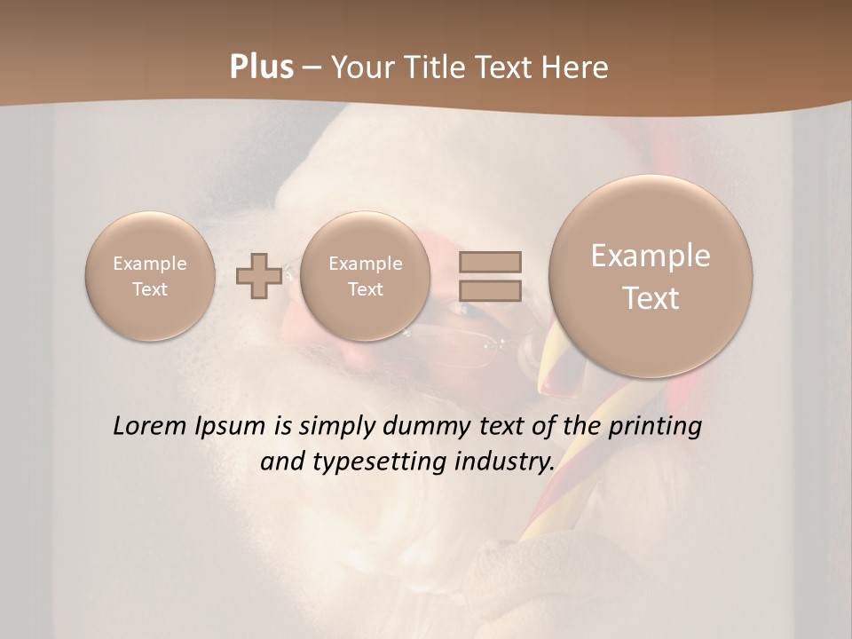 Male Occasion White PowerPoint Template