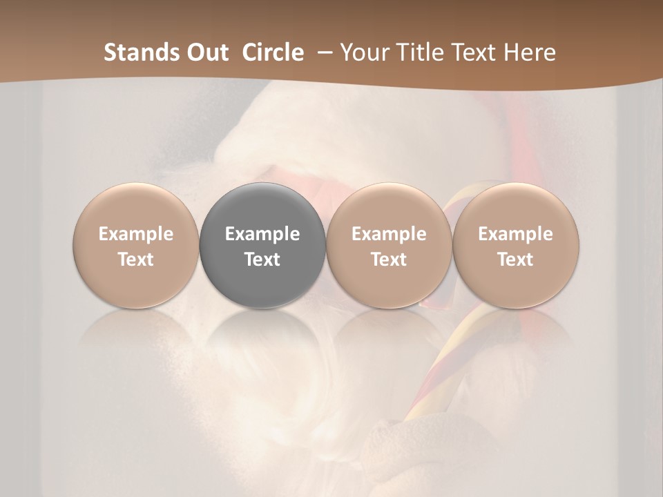 Male Occasion White PowerPoint Template