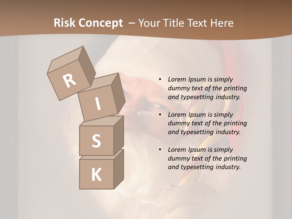 Male Occasion White PowerPoint Template