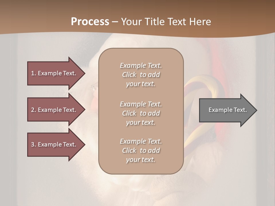 Male Occasion White PowerPoint Template