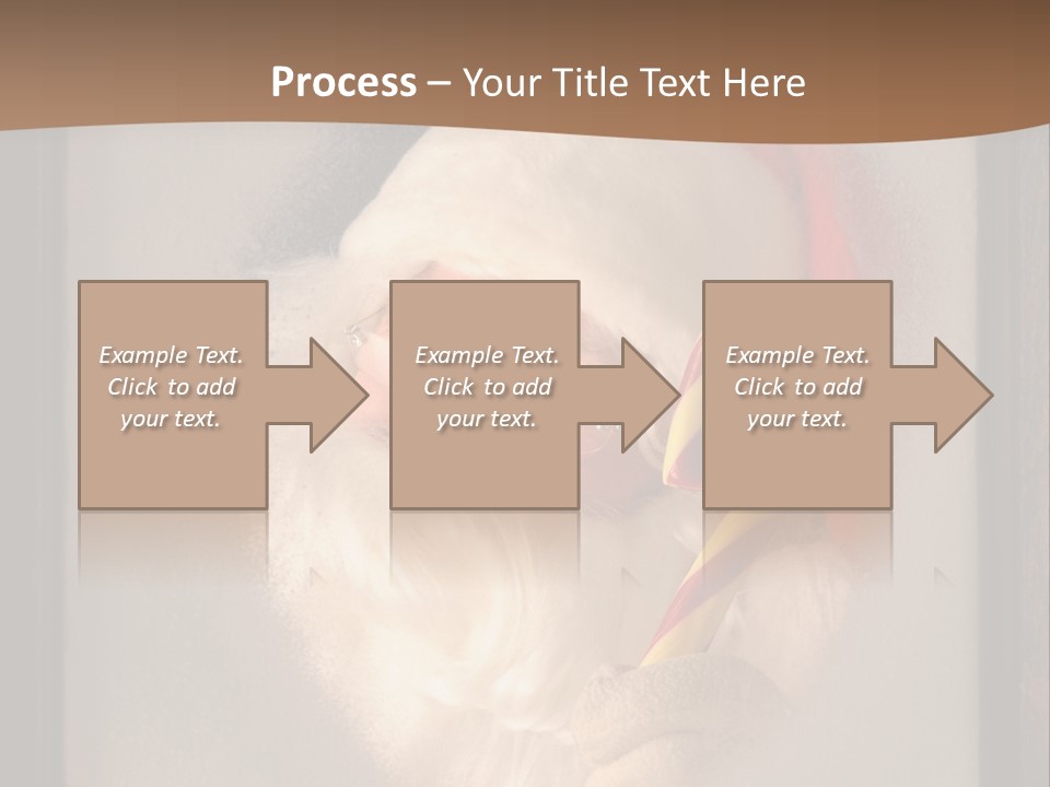 Male Occasion White PowerPoint Template