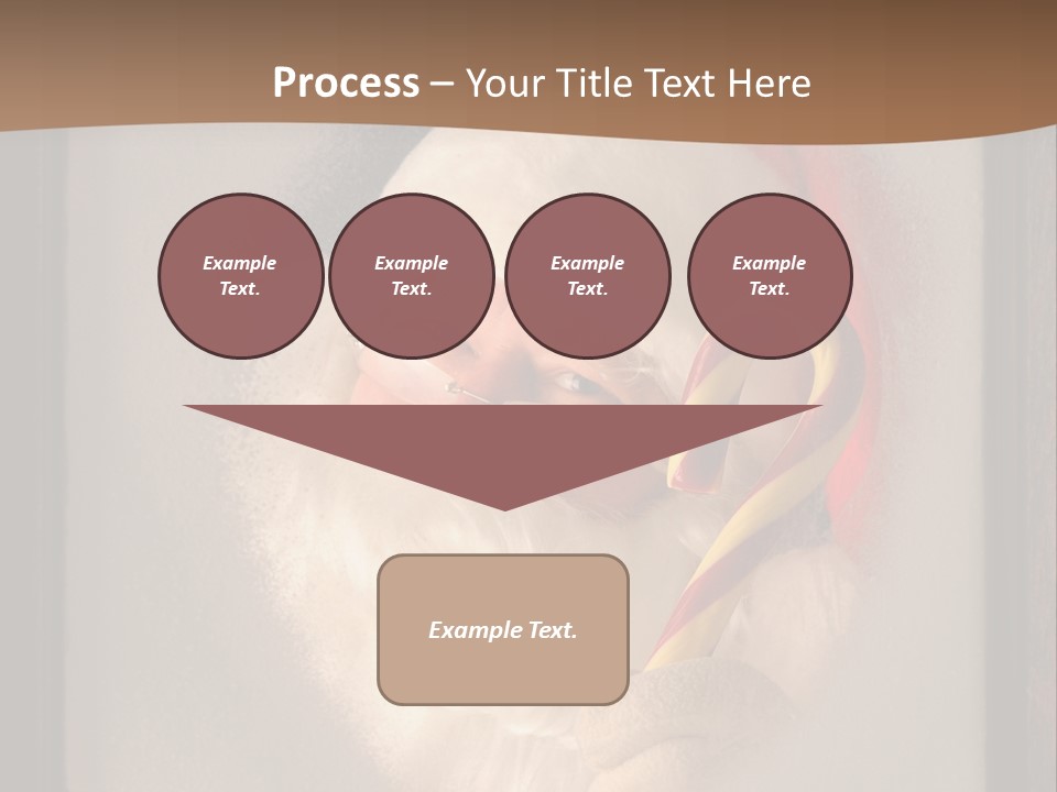 Male Occasion White PowerPoint Template