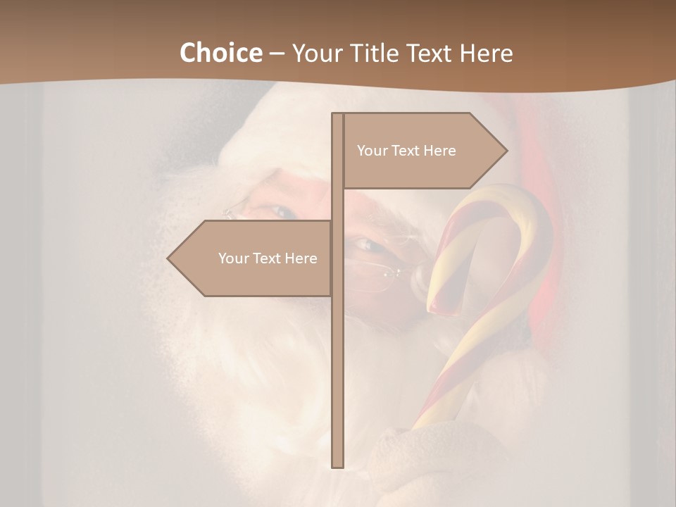 Male Occasion White PowerPoint Template