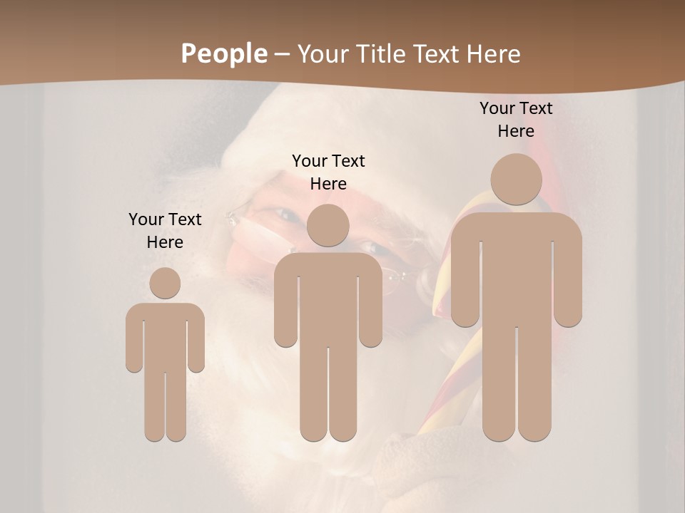 Male Occasion White PowerPoint Template