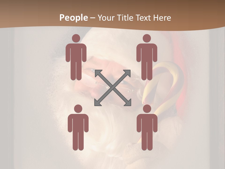 Male Occasion White PowerPoint Template