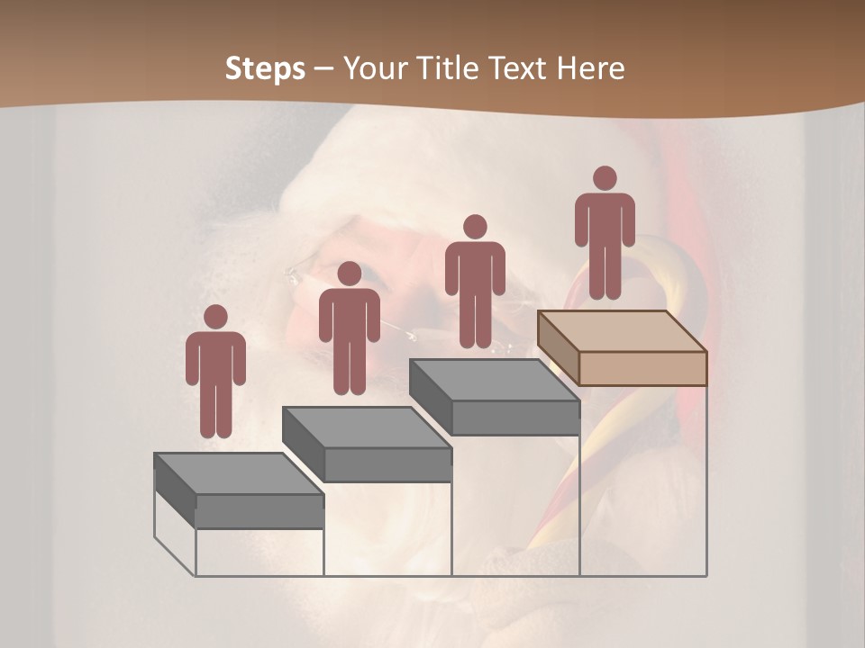 Male Occasion White PowerPoint Template