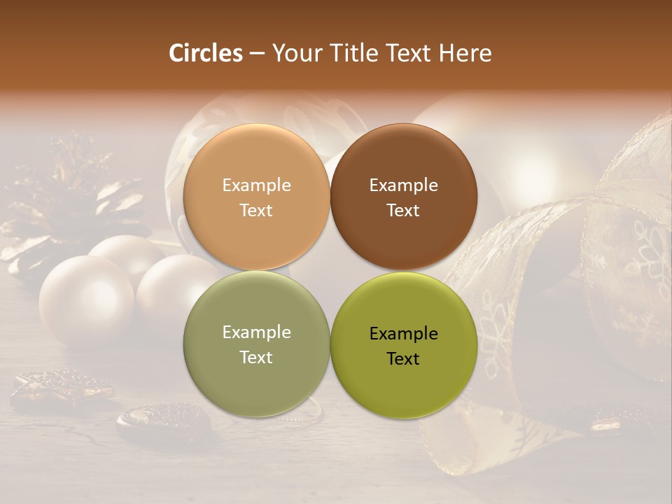 Ball Life Decoration PowerPoint Template