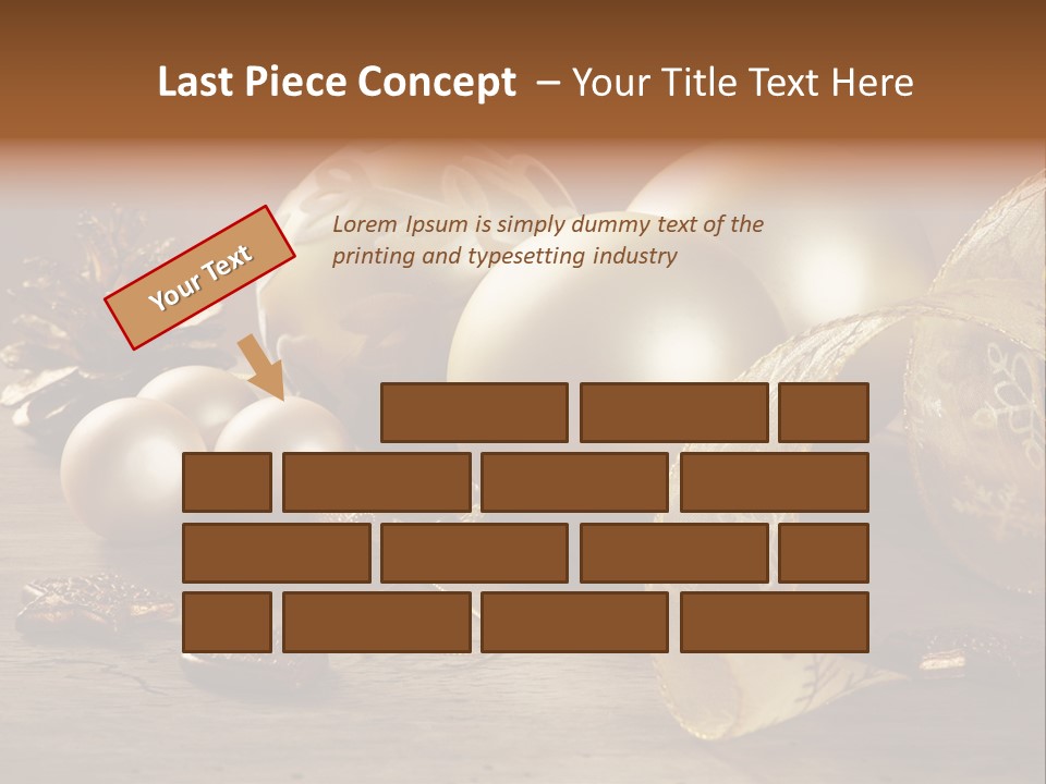 Ball Life Decoration PowerPoint Template