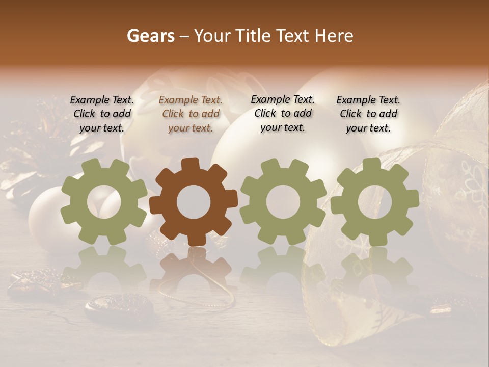 Ball Life Decoration PowerPoint Template