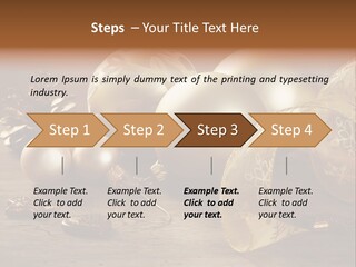 Ball Life Decoration PowerPoint Template