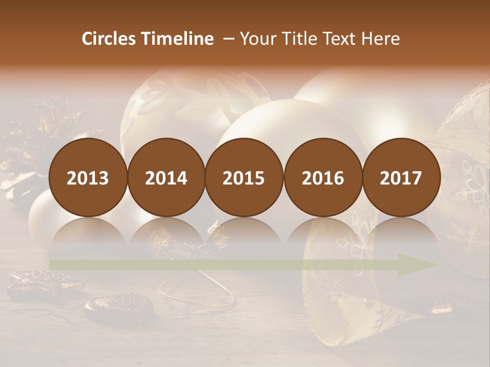 Ball Life Decoration PowerPoint Template