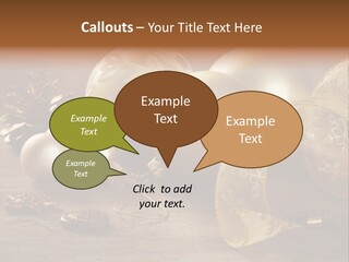 Ball Life Decoration PowerPoint Template