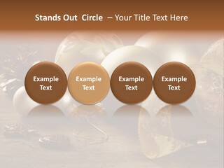 Ball Life Decoration PowerPoint Template
