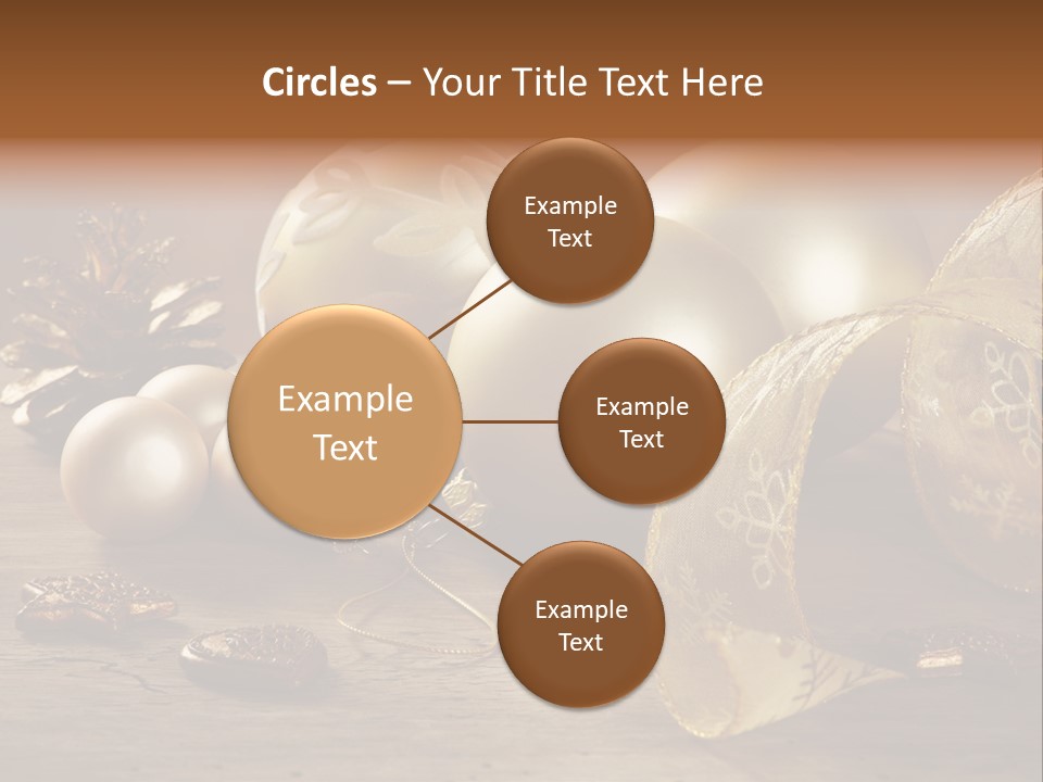 Ball Life Decoration PowerPoint Template