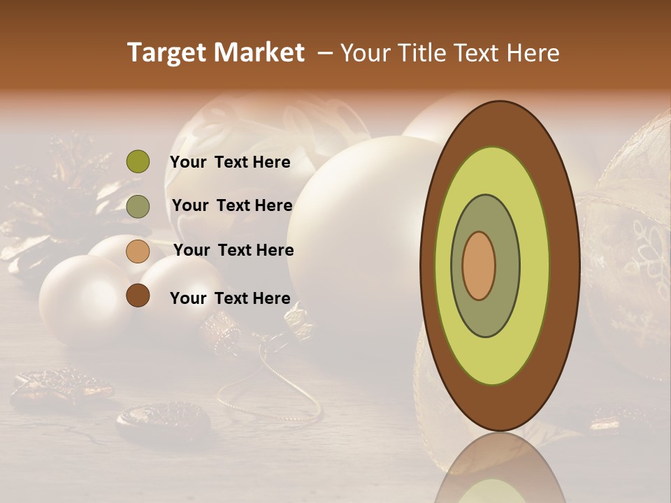 Ball Life Decoration PowerPoint Template
