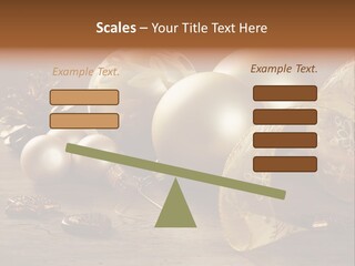 Ball Life Decoration PowerPoint Template