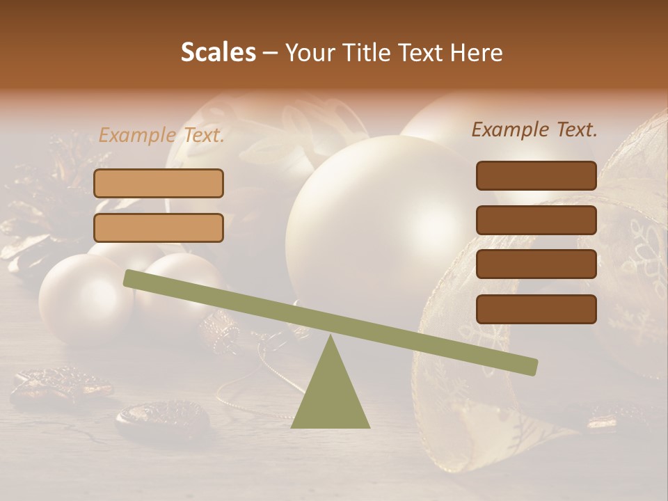 Ball Life Decoration PowerPoint Template