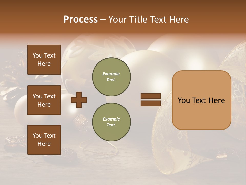 Ball Life Decoration PowerPoint Template