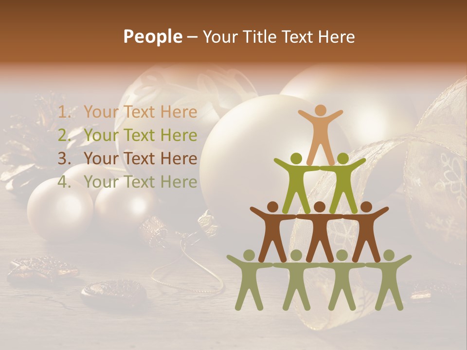 Ball Life Decoration PowerPoint Template