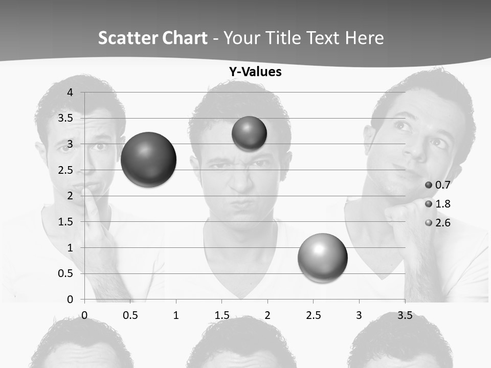 Different Isolated Sad PowerPoint Template