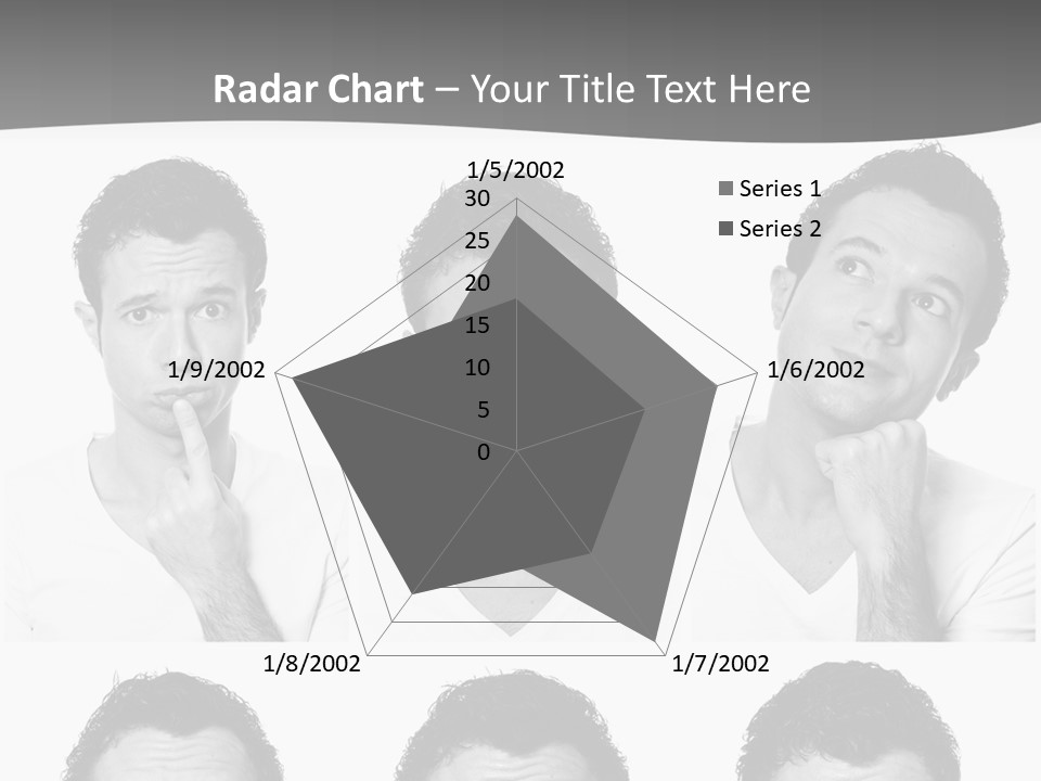 Different Isolated Sad PowerPoint Template