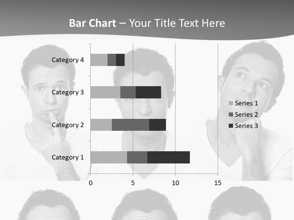 Different Isolated Sad PowerPoint Template