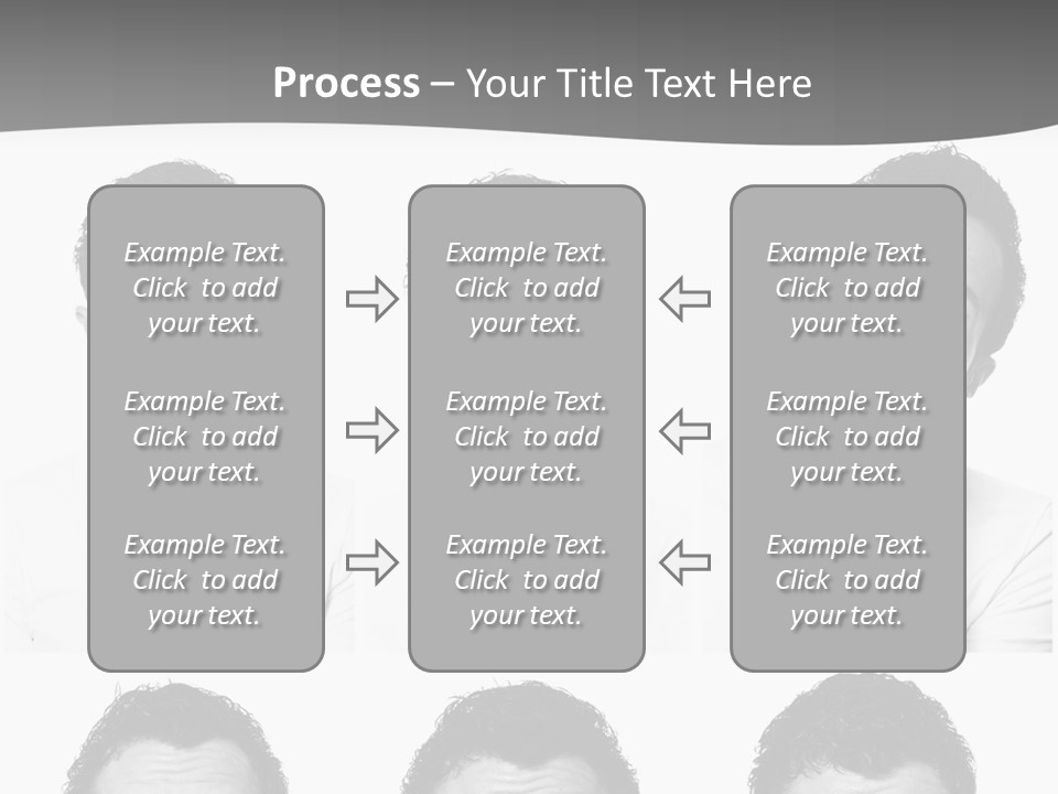 Different Isolated Sad PowerPoint Template