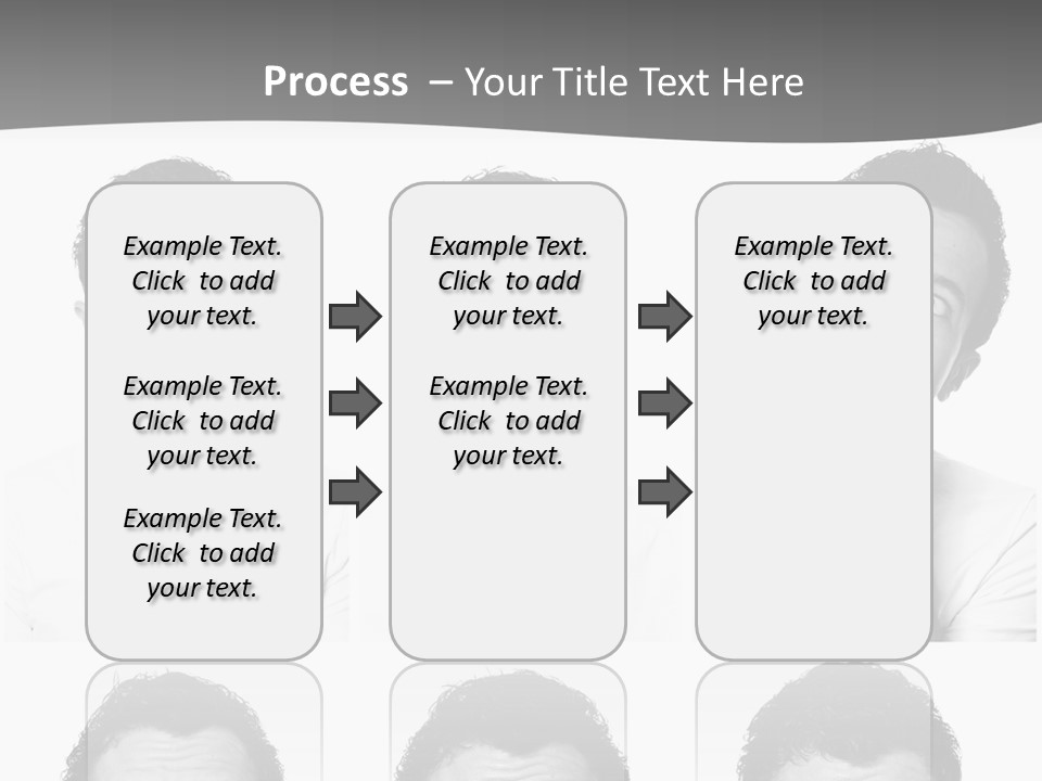 Different Isolated Sad PowerPoint Template