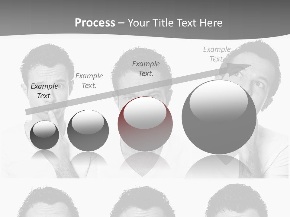 Different Isolated Sad PowerPoint Template