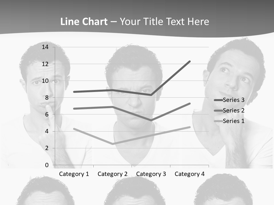 Different Isolated Sad PowerPoint Template