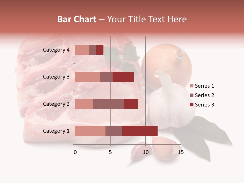 White Preparation Butchery PowerPoint Template