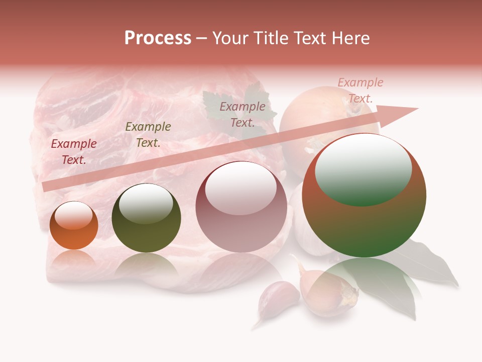 White Preparation Butchery PowerPoint Template