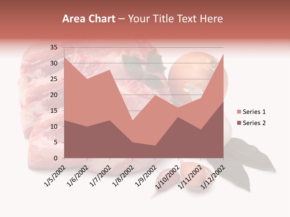 White Preparation Butchery PowerPoint Template