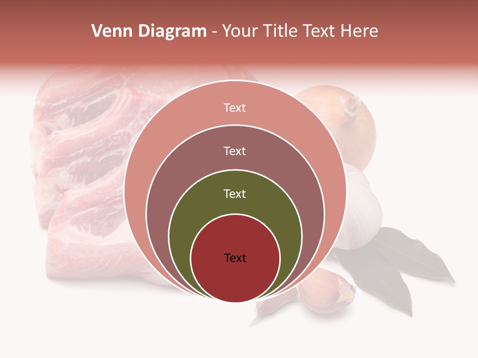 White Preparation Butchery PowerPoint Template