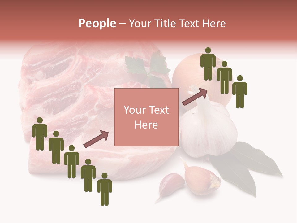 White Preparation Butchery PowerPoint Template