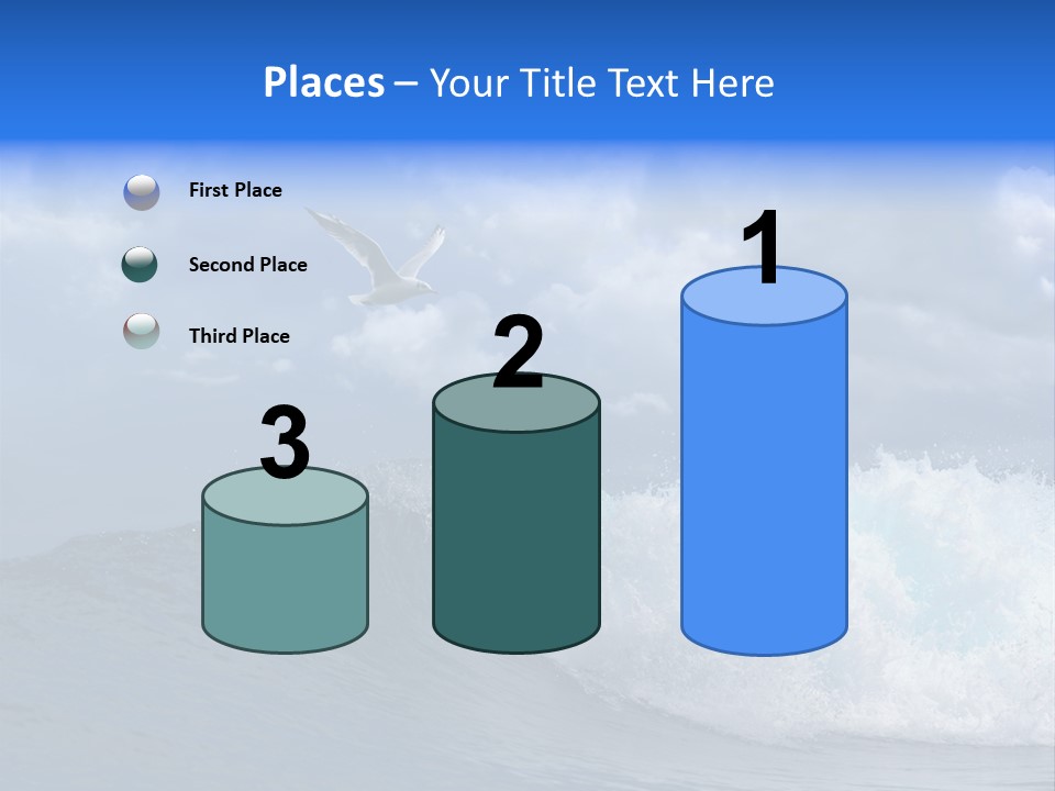 Summer Ocean View Vibrant PowerPoint Template